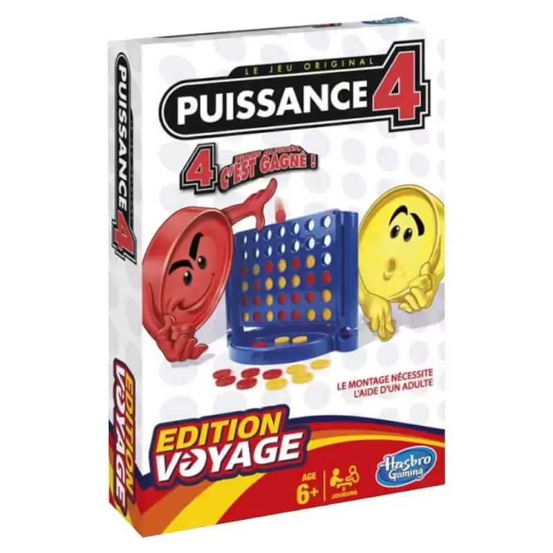 Hasbro Gaming - Puissance 4 (éditions Voyage)