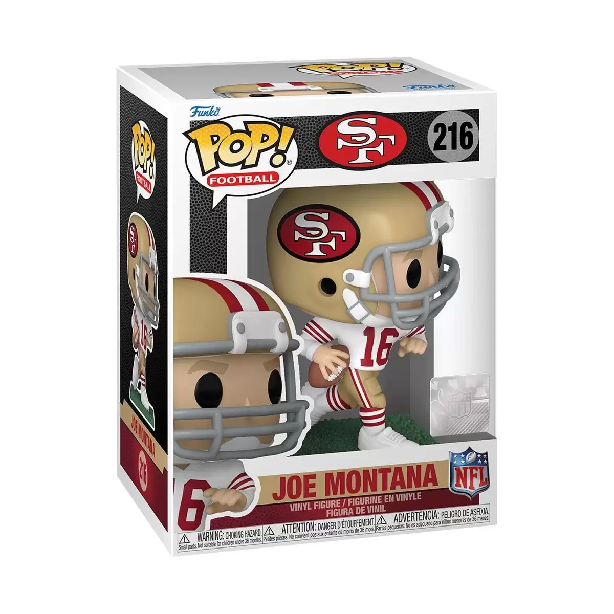 POP! Football (NFL) - NFL: San Francisco 49ers - Joe Montana