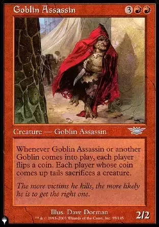 The list - Assassin gobelin