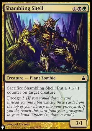 The list - Carapace chavirante