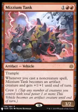 The list - Char de mizzium