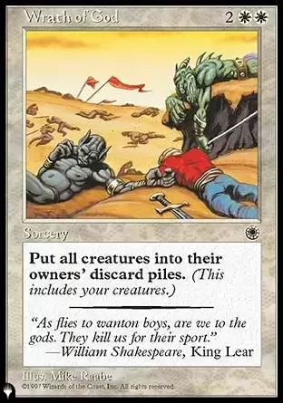 The list - Colère de Dieu