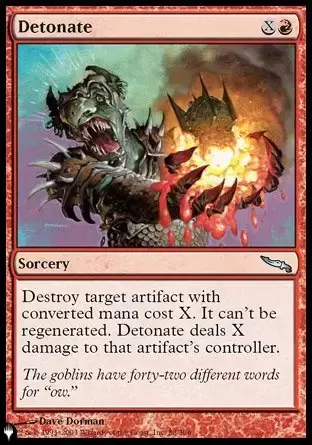 The list - Détonation