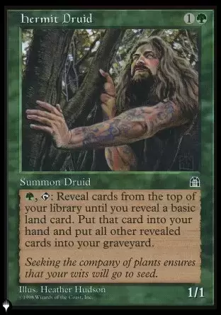 The list - Druide ermite