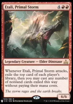 The list - Etali, Tempête primordiale