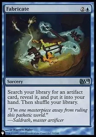 The list - Fabrication