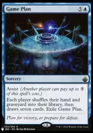 The list - Game Plan