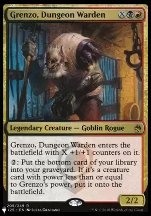 The list - Grenzo, garde du donjon