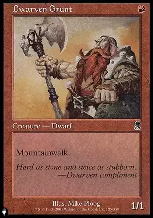 The list - Grognard nain