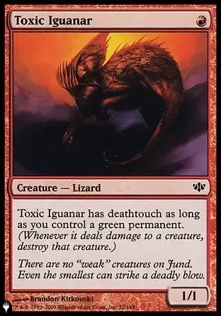 The list - Iguanar toxique