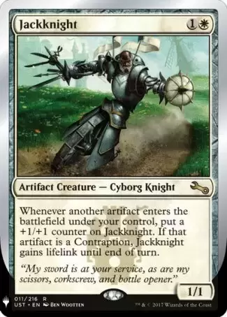 The list - Jackknight