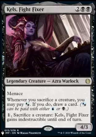 The list - Kels, truqueuse de combats