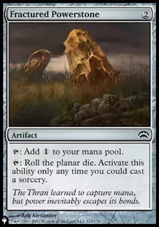 The list - Lithoforce fracturée