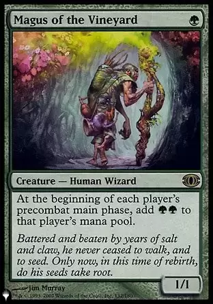The list - Mage du vignoble