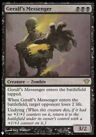 The list - Messager de Geralf