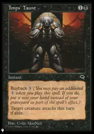 The list - Moquerie du diablotin