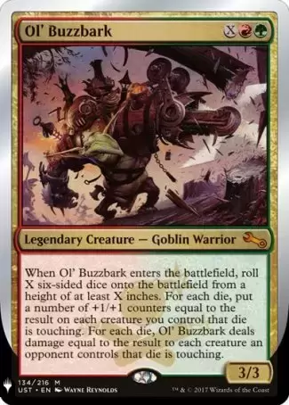 The list - Ol\' Buzzbark
