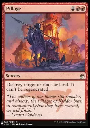 The list - Pillage