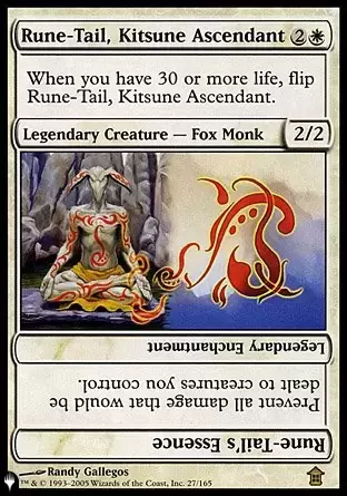 The list - Queue-de-runes, ascendant kitsune