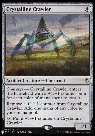 The list - Rampeur cristallin