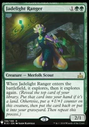 The list - Ranger jadefeu