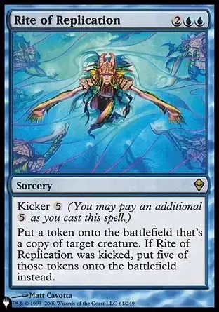 The list - Rite de duplication