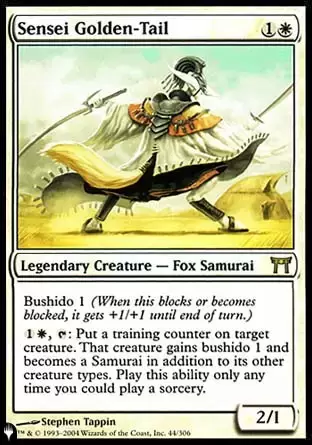 The list - Sensei Queue-dorée