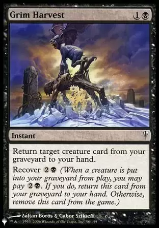 The list - Sinistre récolte
