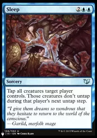 The list - Sommeil