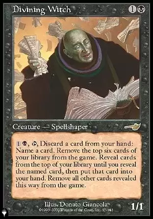 The list - Sorcier devin