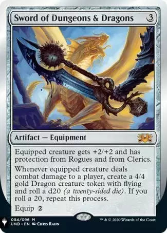 The list - Sword of Dungeons & Dragons