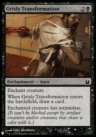 The list - Transformation sinistre