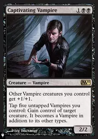 The list - Vampire captivant