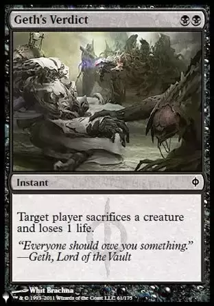The list - Verdict de Geth