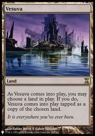 The list - Vésuva