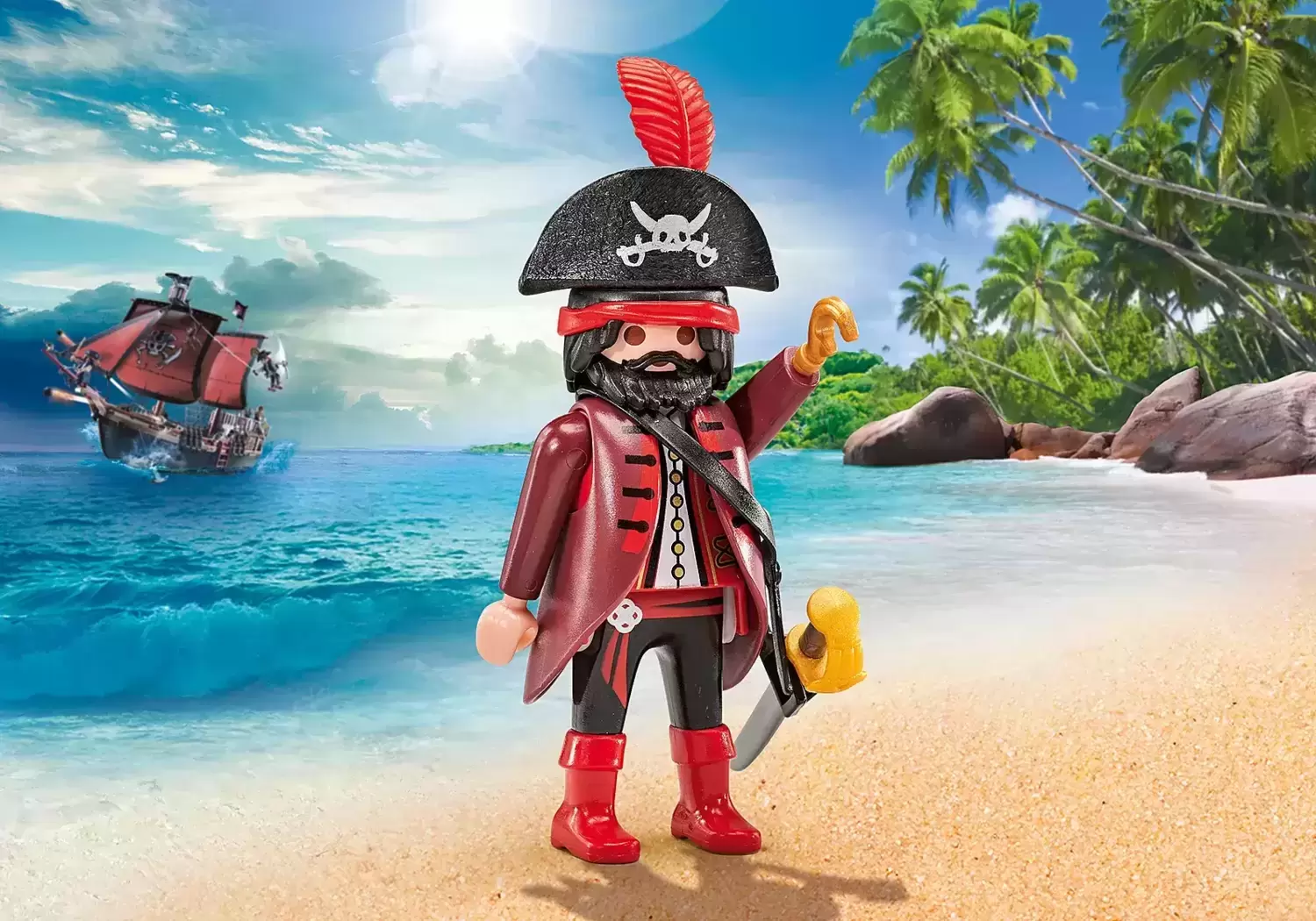 Playmobil Pirates - Capitaine des pirates
