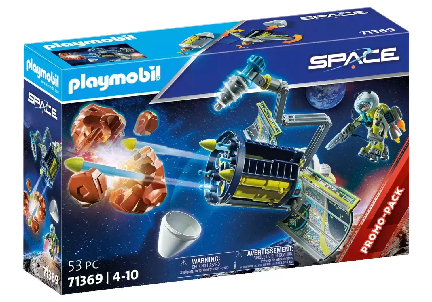 Playmobil Espace - Spationaute et satellite