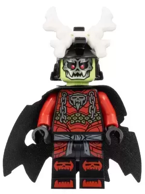 LEGO Ninjago Minifigures - Bone King - Large Bone, Cape