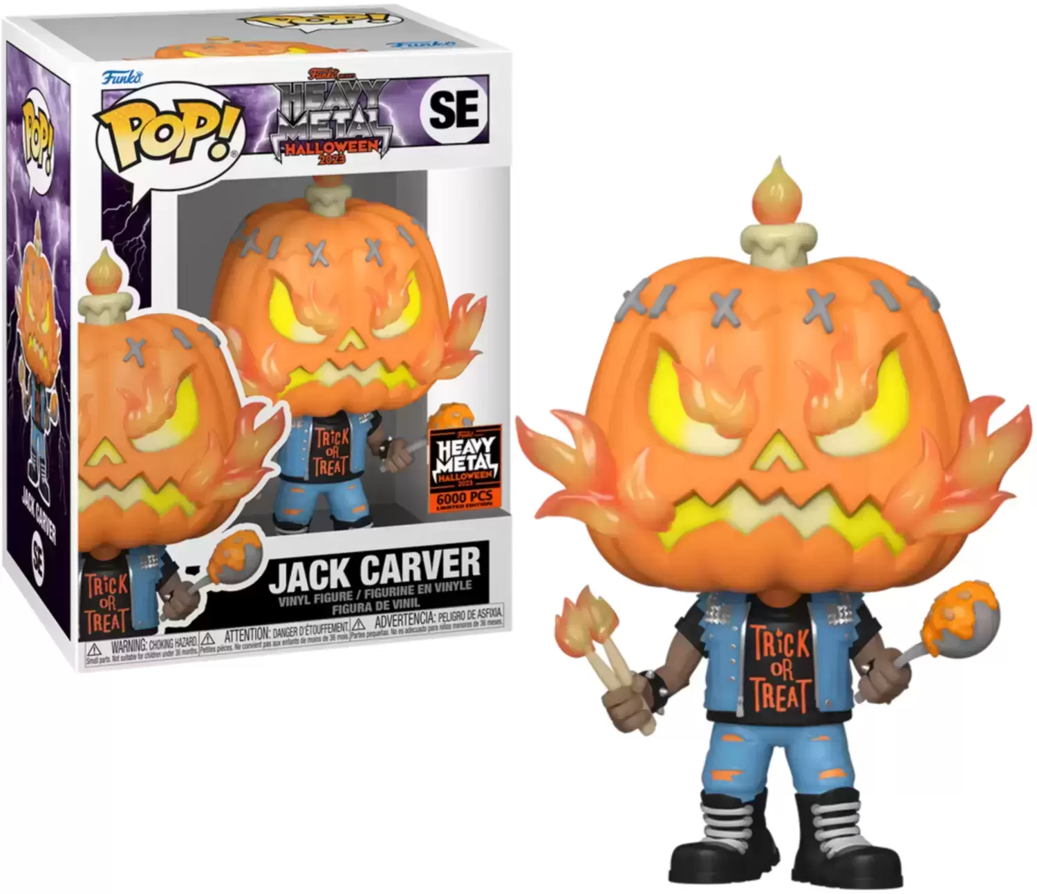 POP! Funko - Funko Heavy Metal Halloween 2023 - Jack Carver