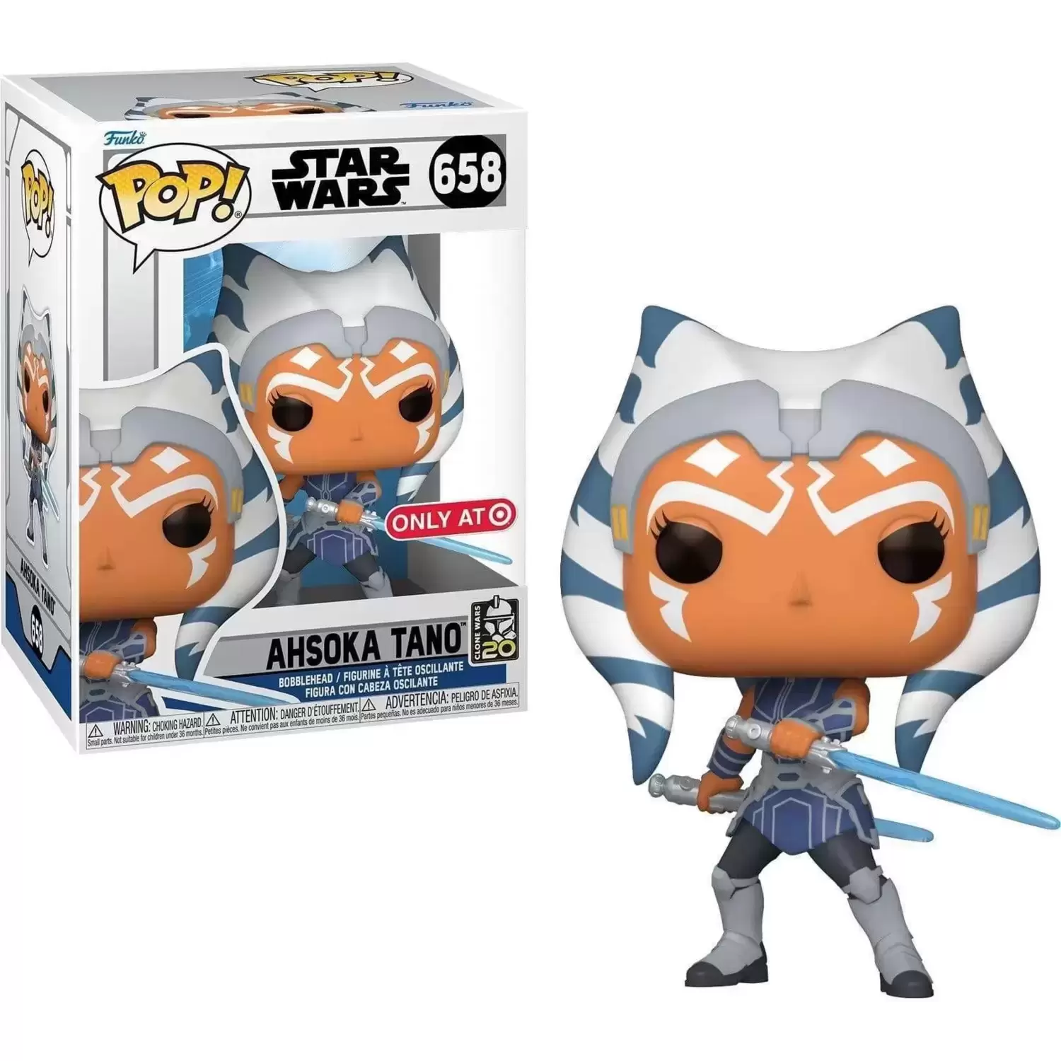 Star Wars - Ahsoka Tano - POP! Star Wars action figure 658