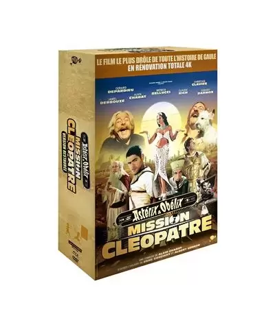 Autres Films - Astérix et Obélix : Mission Cléopâtre Coffret Collector Edition Limitée et Numérotée Steelbook Blu-ray 4K Ultra HD