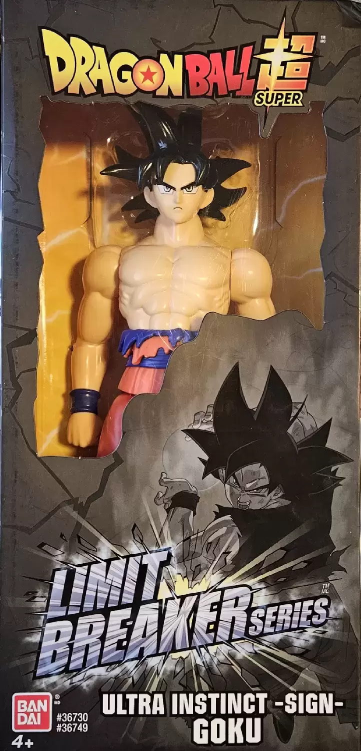 Boneco Bandai Limit Breaker Dragon Ball Super - Ultra Instinct