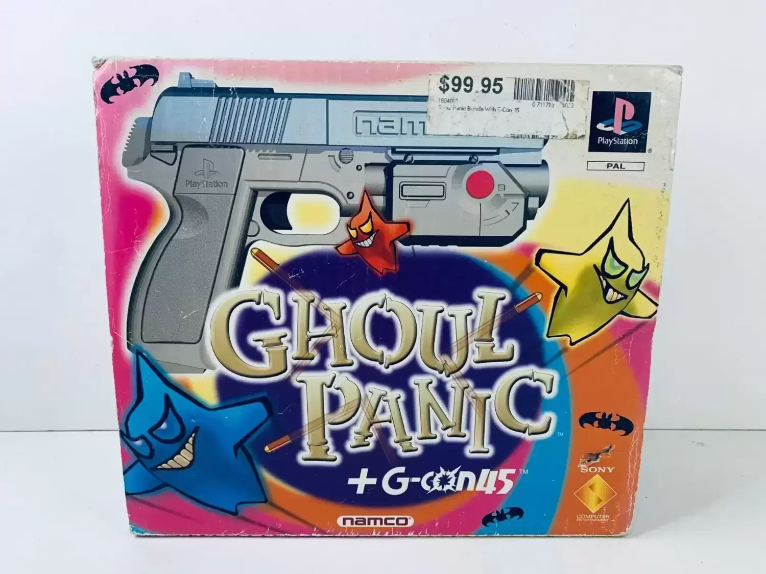 PlayStation material - NAMCO G-CON45 Light Gun Controller + Ghoul Panic Boxed Bundle