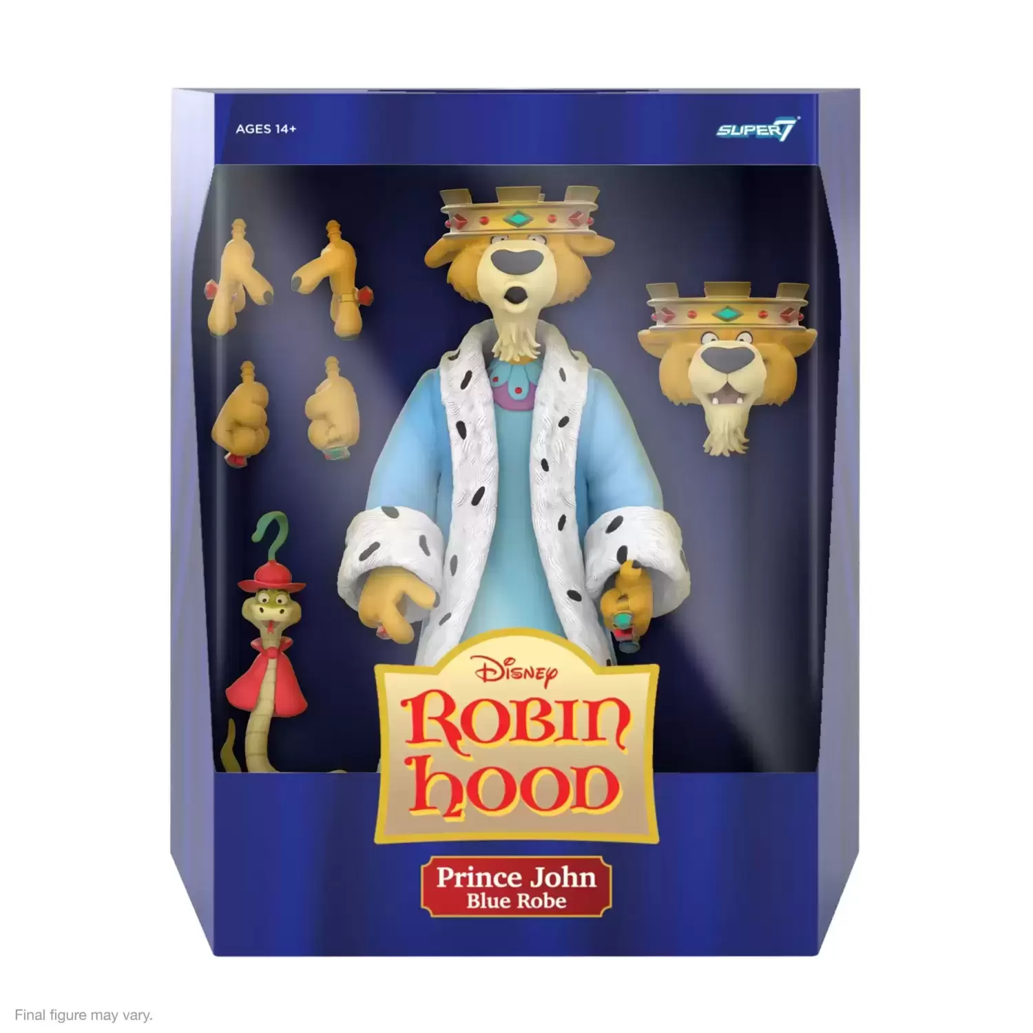 Super7 - ULTIMATES! - Robin Hood - Prince John (Blue Robe)