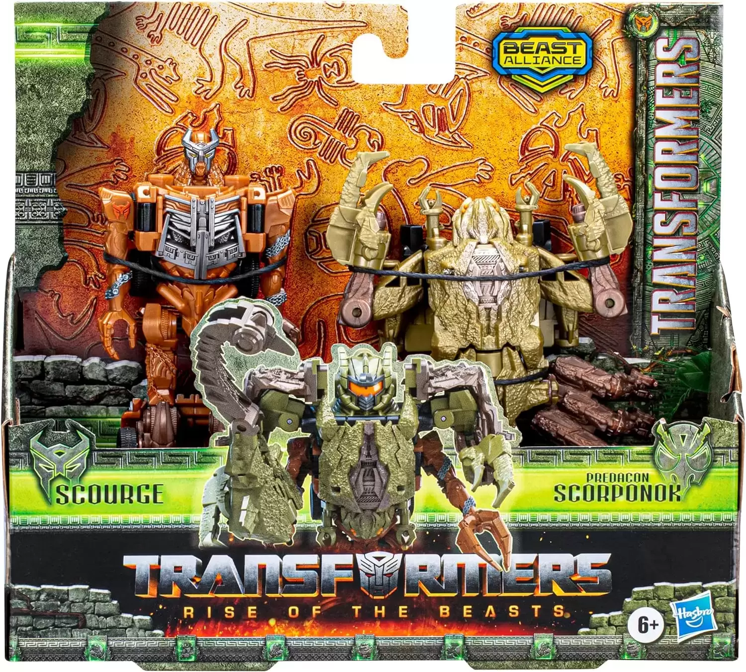 Transformers Rise of The Beasts - Beast Alliance - Scourge & Scorponok