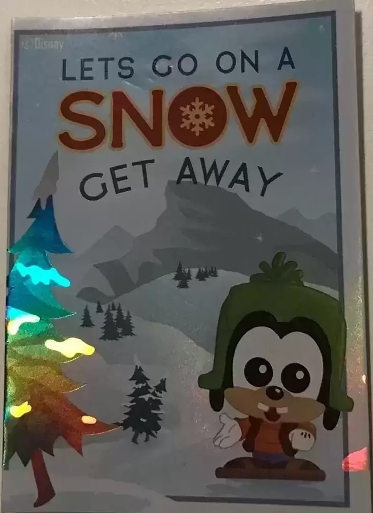 Doorables - Let\'s Go - Card - Let\'s Go On A Snow Get Away