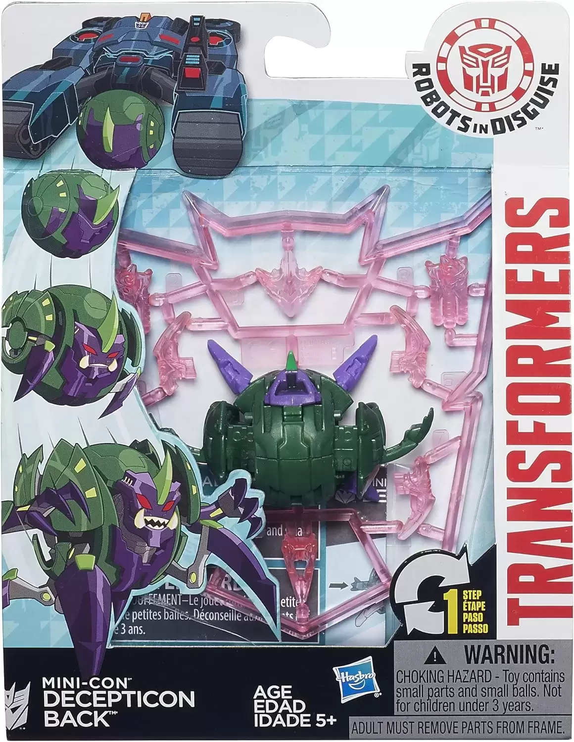 Transformers Robots in Disguise - Back