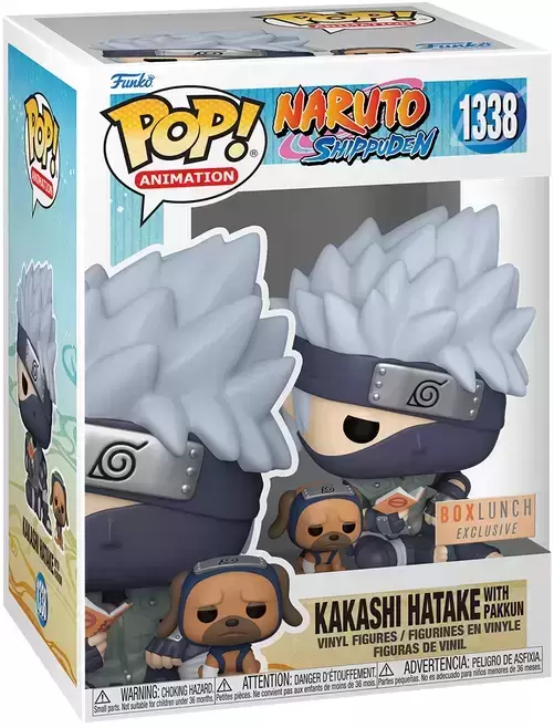 POP! Animation - Naruto Shippuden - Kakashi Hatake with Pakkun