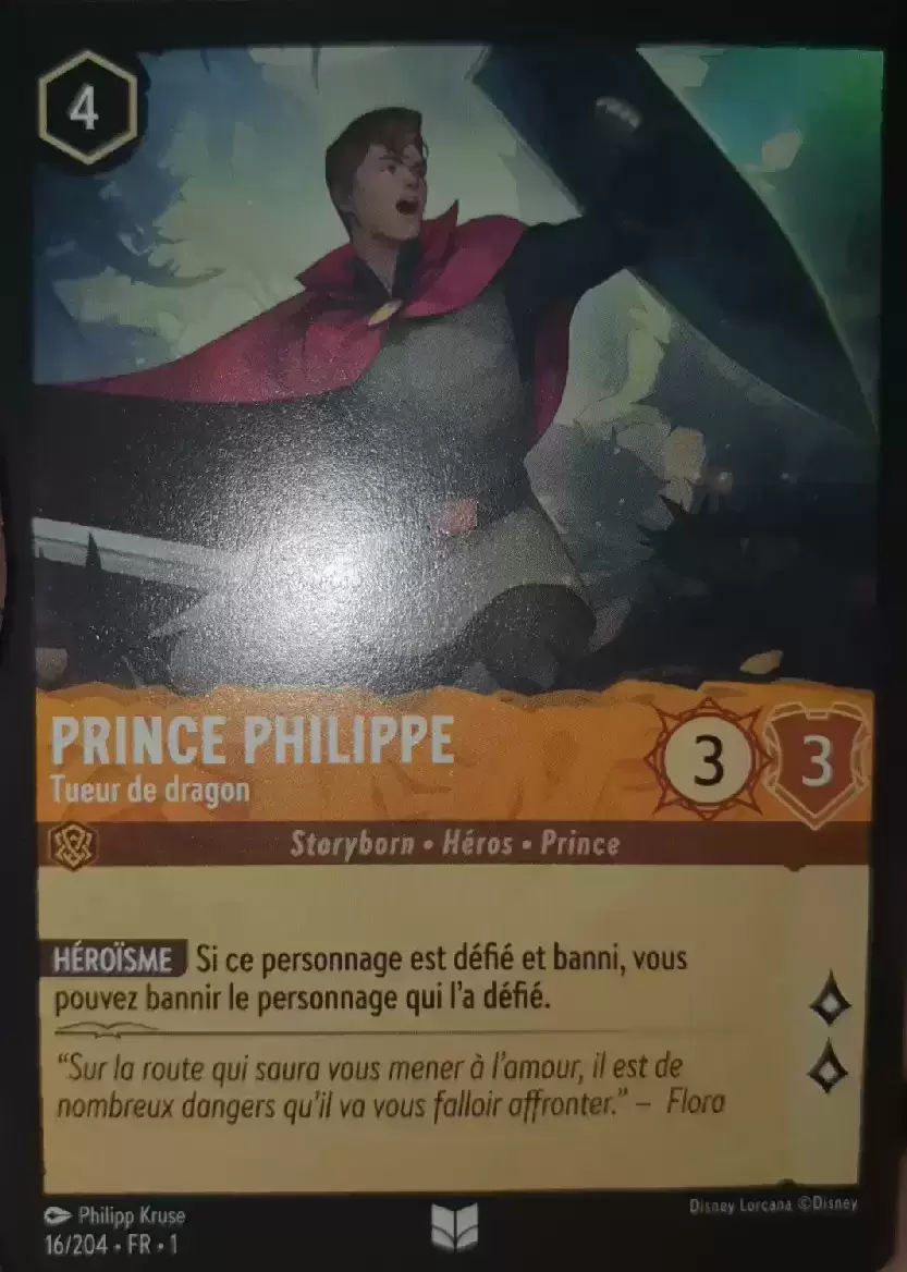 Premier chapitre - Prince Philippe - Tueur de dragon - Brillante