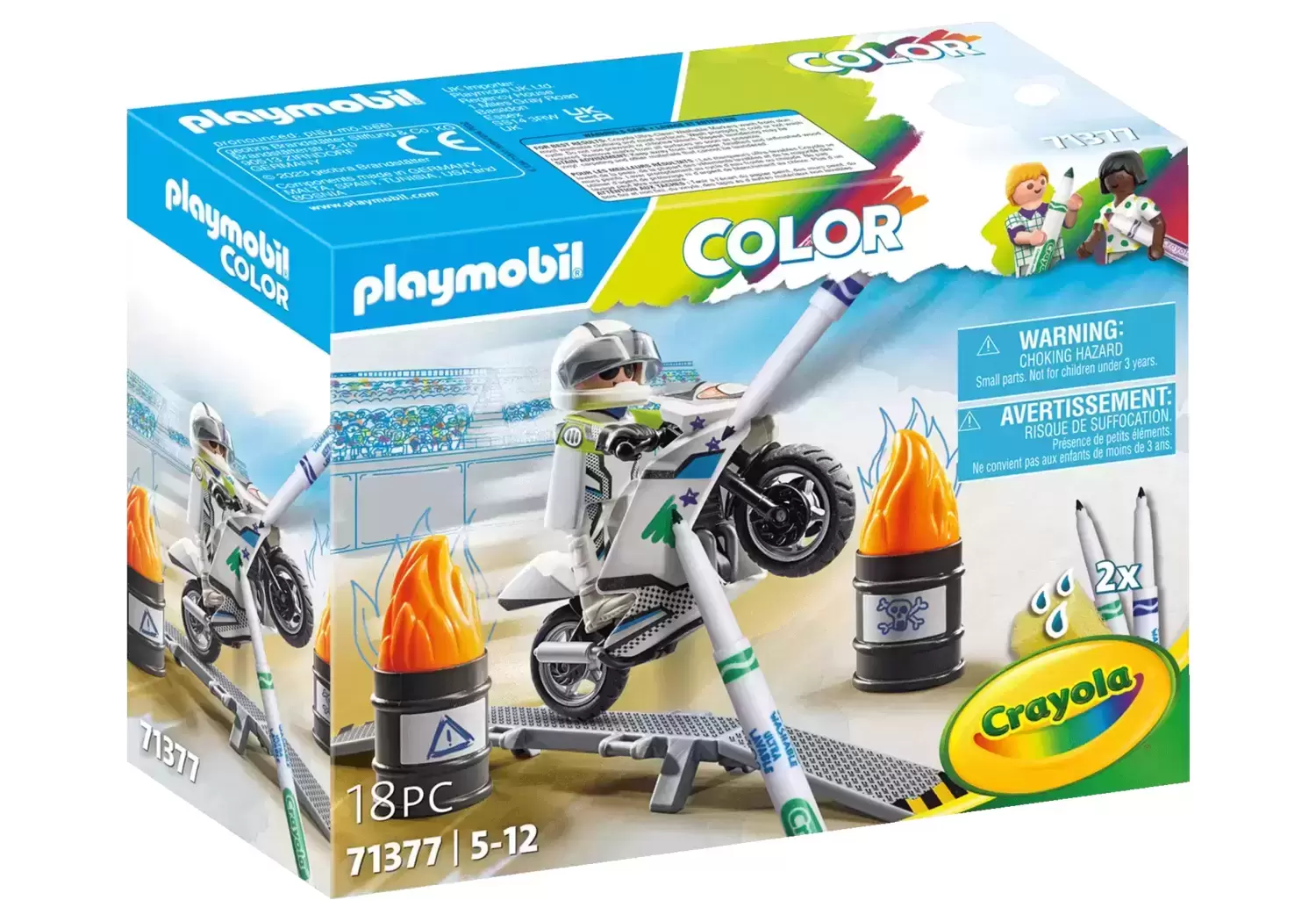 Playmobil COLOR - PLAYMOBIL Color : Moto